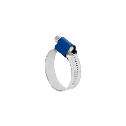 British style painted hose clamp